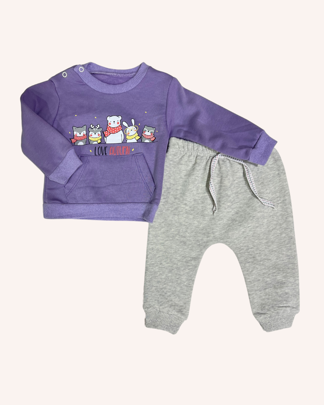 Love Autumn Fleece Set