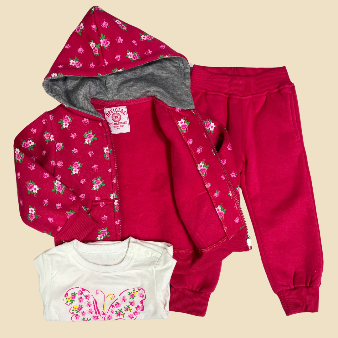 Floral 3-Pcs Set