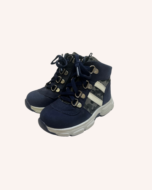 Navy Army Boots