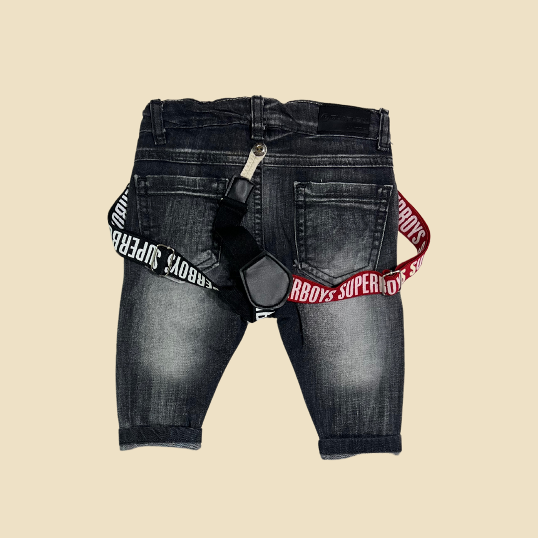 Greyish Black Jeans