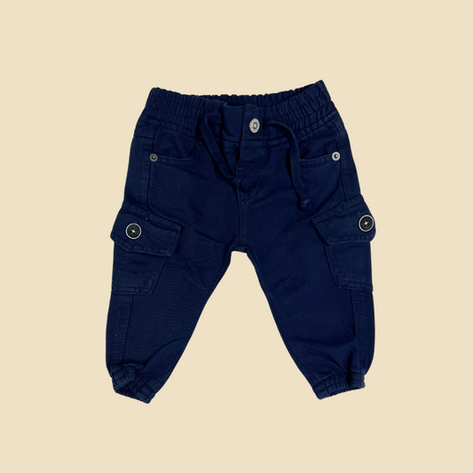 Navy Ufo Pants