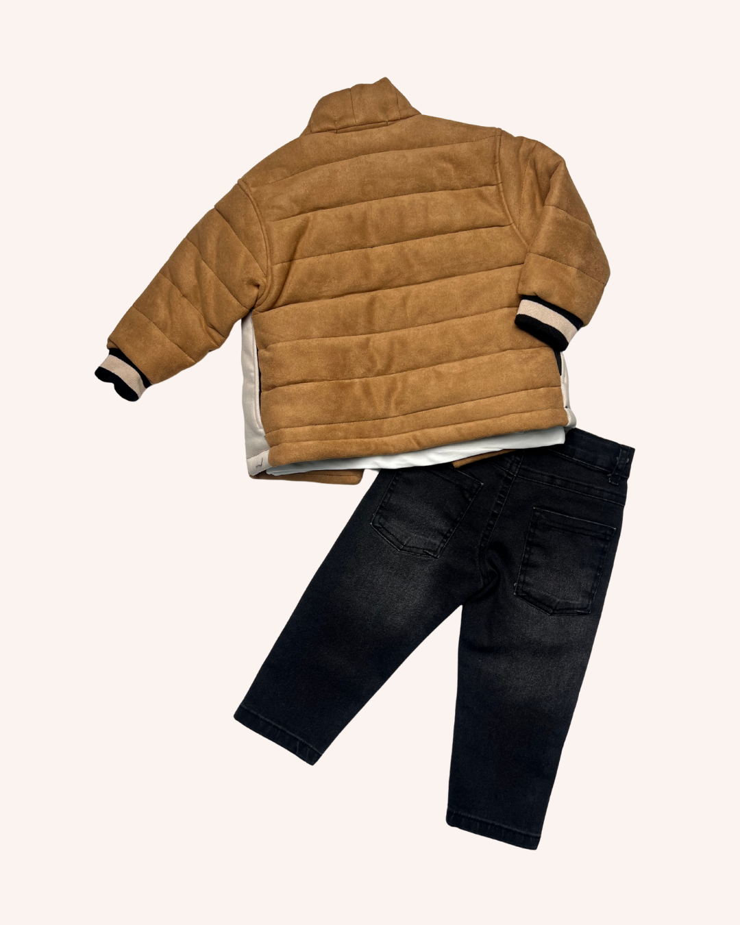 Havane Puff Jacket Set