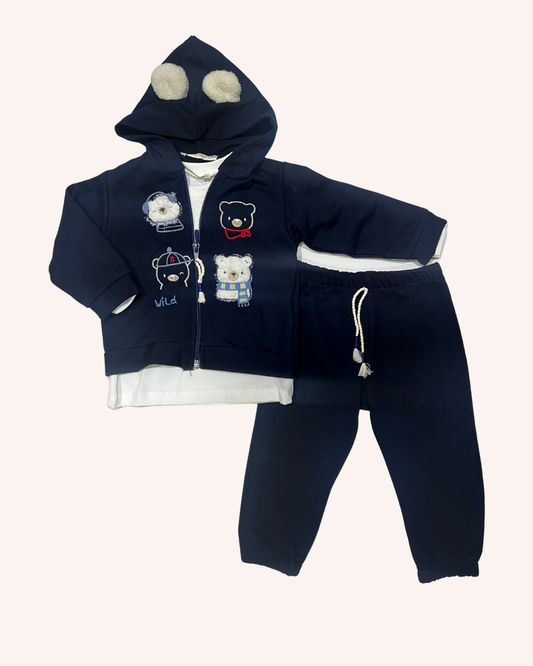 Bear Wild 3-Pcs Set