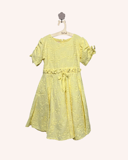 Flowers Embroidery Dress