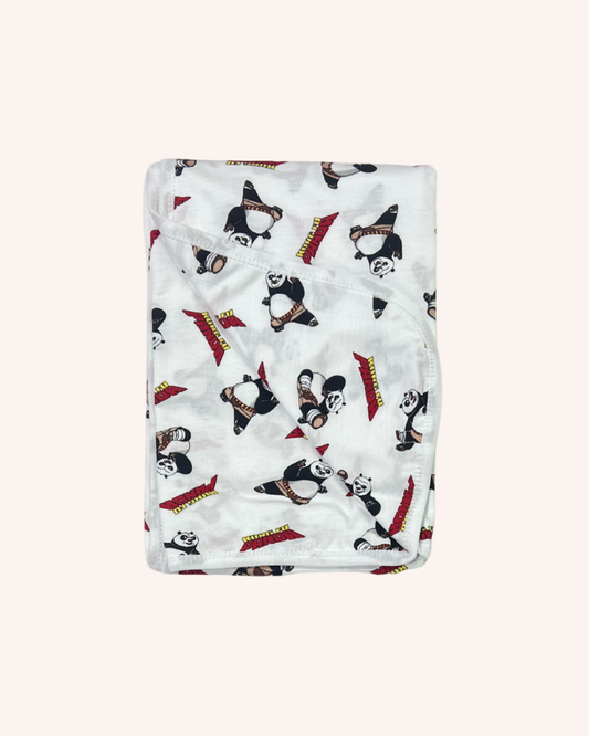 Kung Fu Panda  Cotton Blanket
