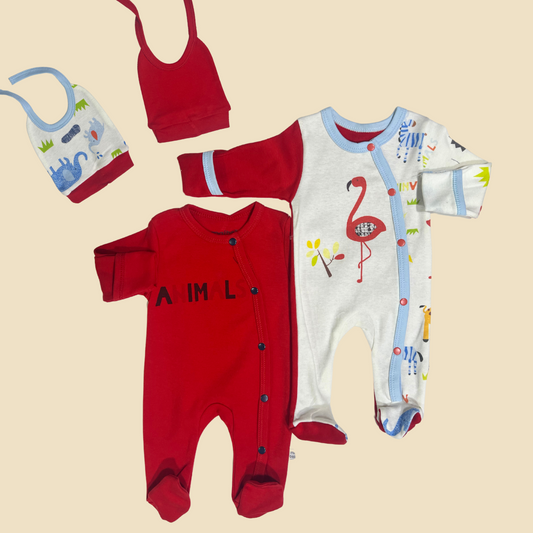 Animal Overall Set