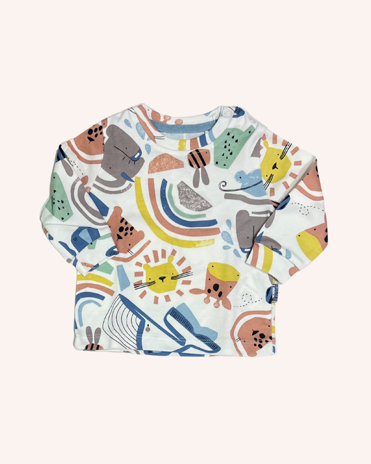 Animal Print Top