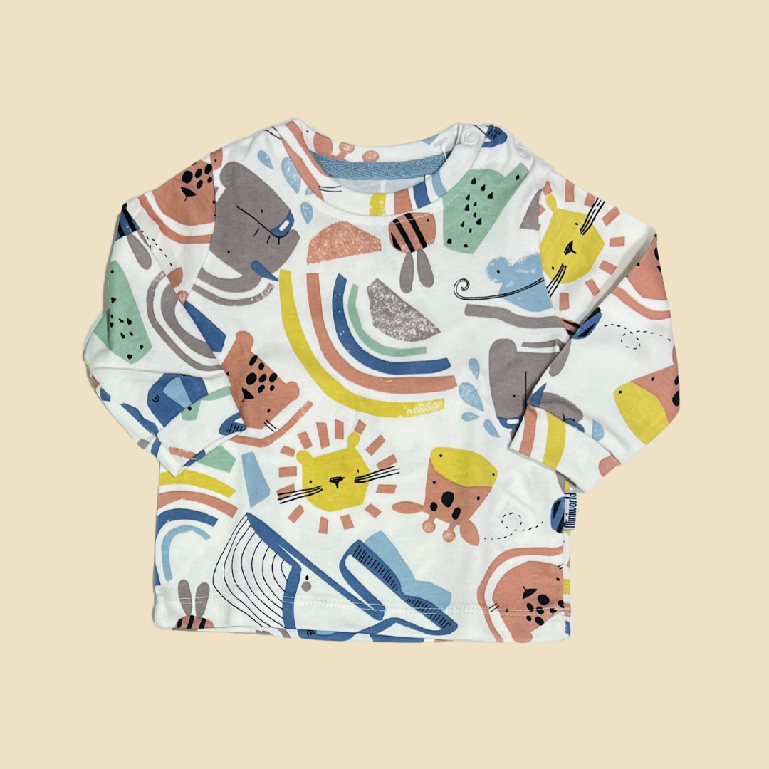 Animal Print Top