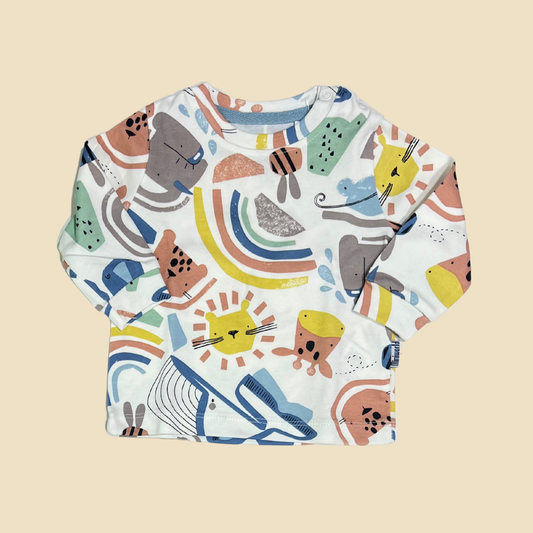 Animal Print Top