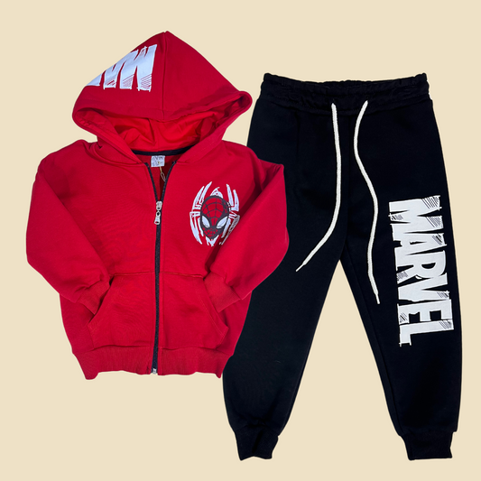 Spiderman Fleece Set