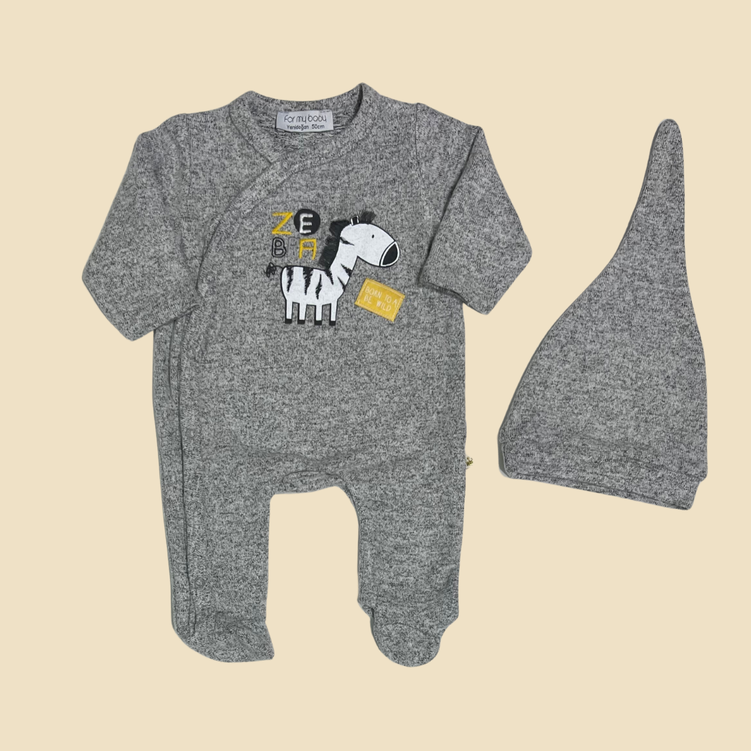 Zebra Overall