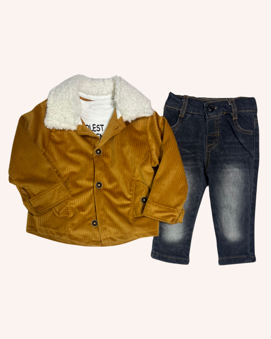 Mustard 3-Pcs Set