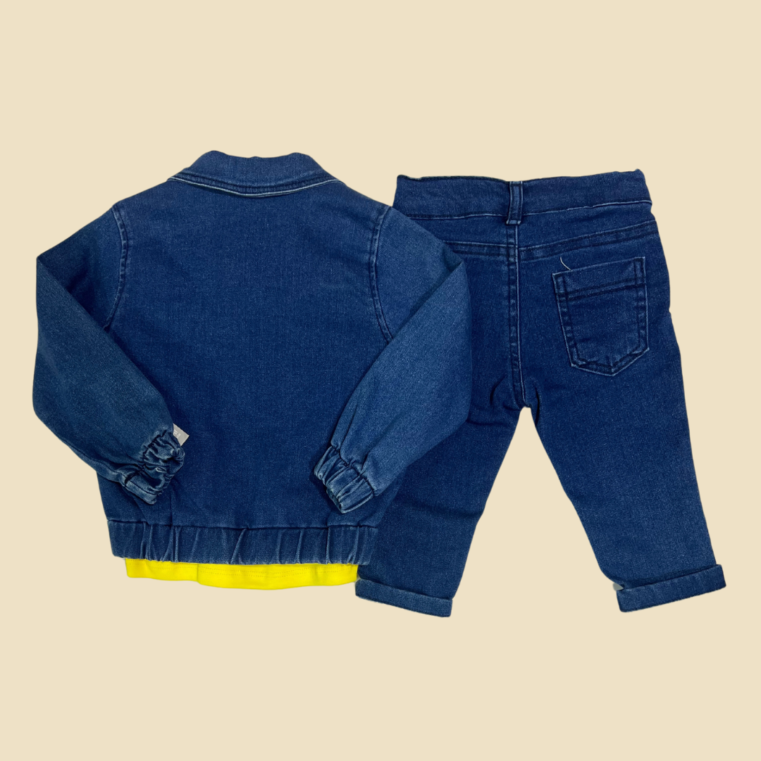 Denim 3-Pcs Set