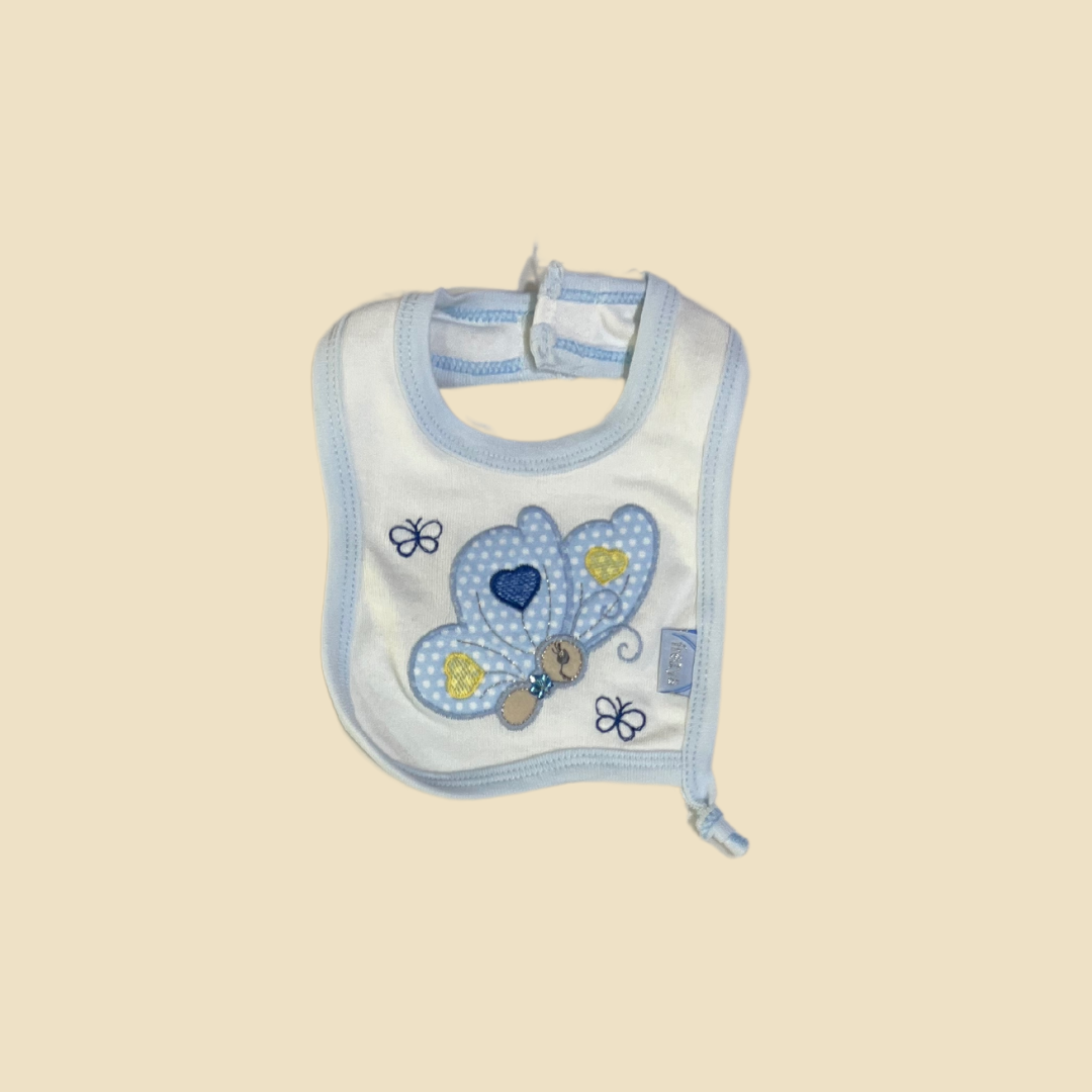 Butterfly Cotton Bib