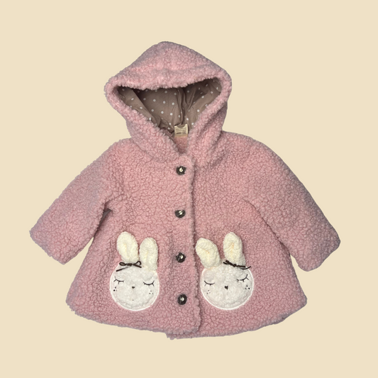 Rabbit Bouclé Coat