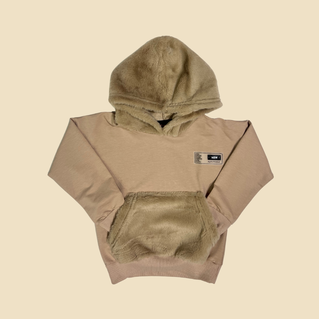 Beige Hoodie