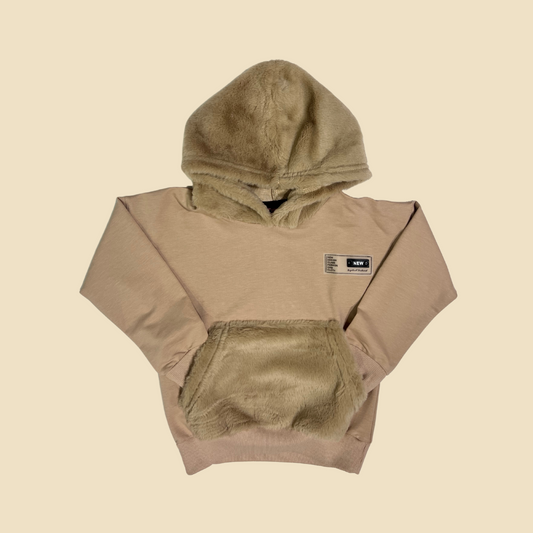 Beige Hoodie
