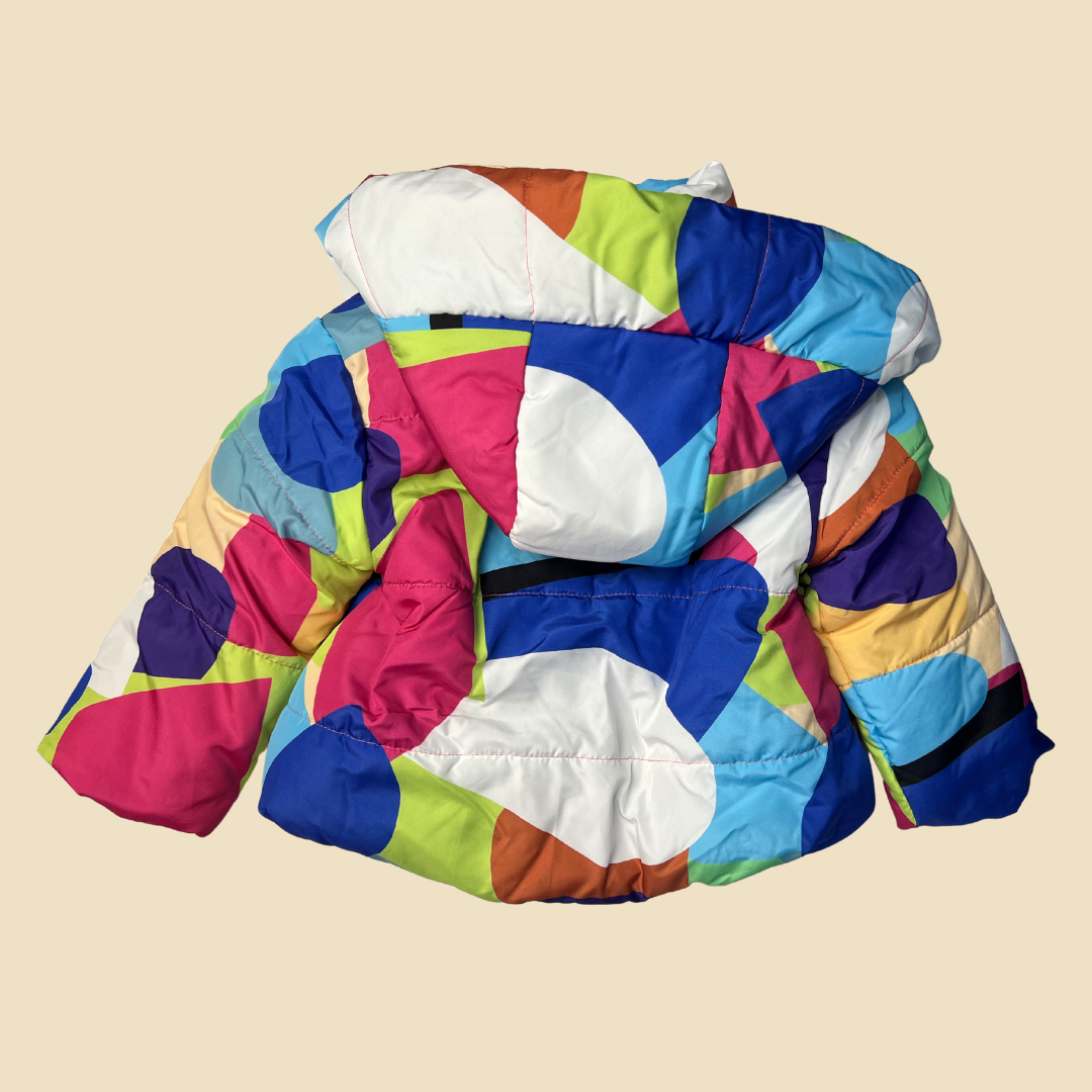 Multi-Color Puffer Jacket