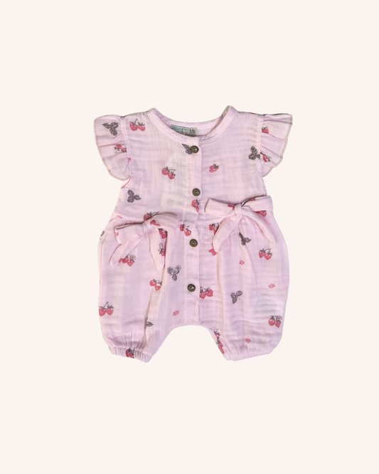 Strawberries Romper
