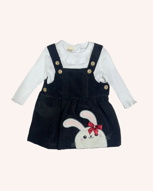Rabbit Black Dress