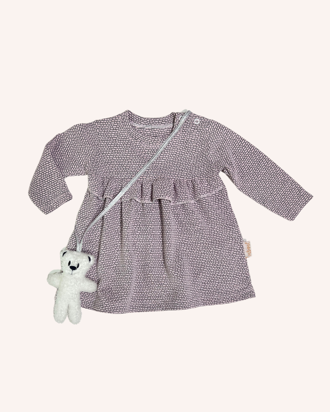 Textured Ruffle Dress