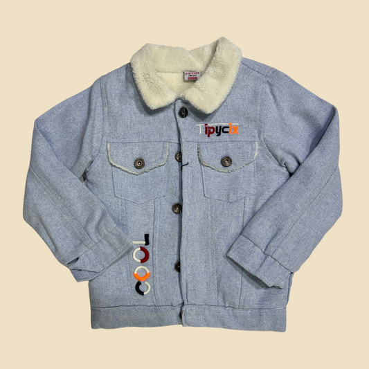 Denim Fleece Jacket