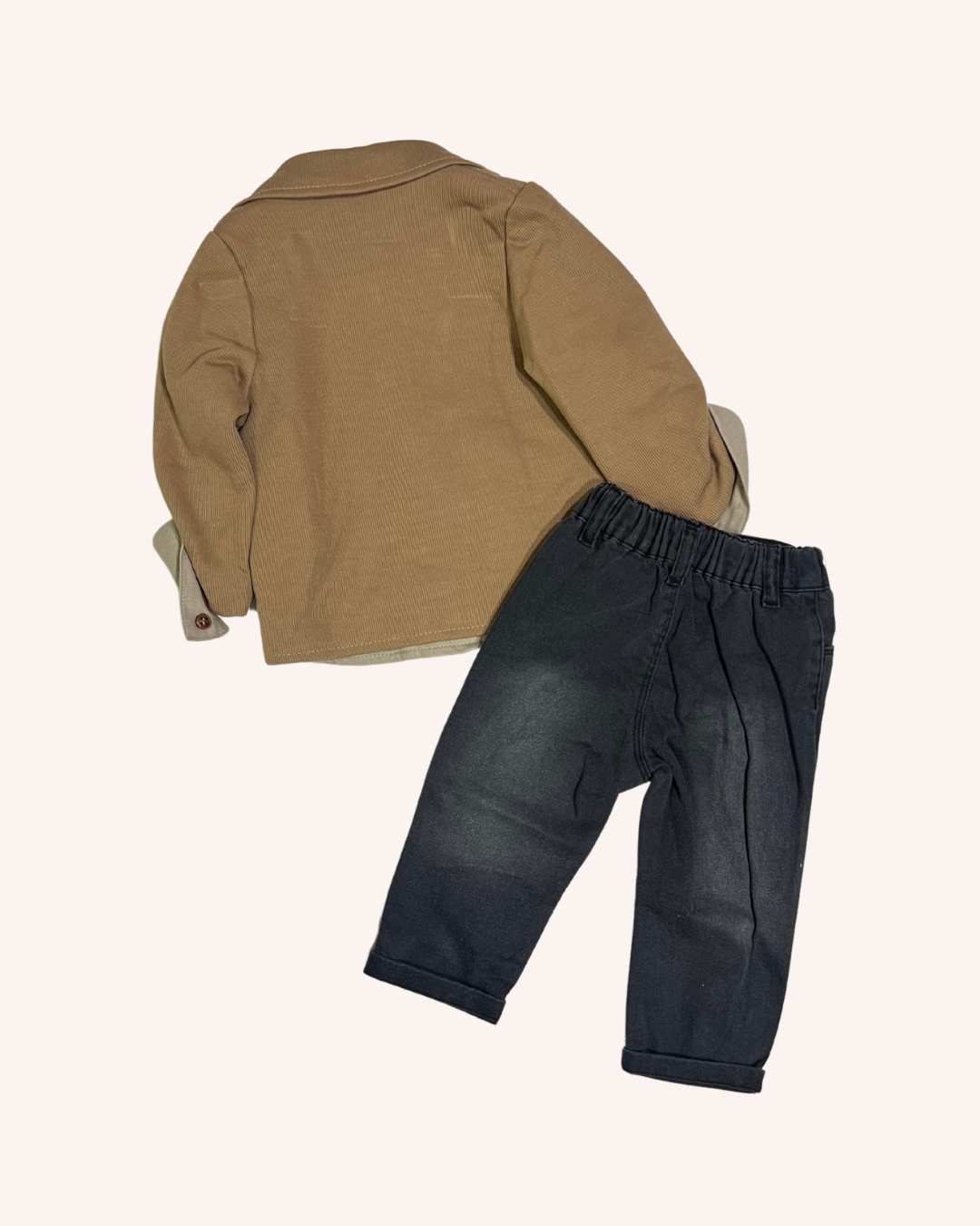 Beige Cool Bear Outfit