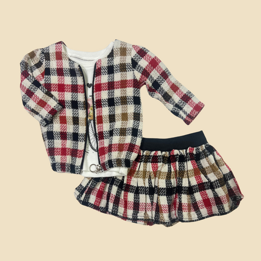 Caro 3-Pcs Skirt Set