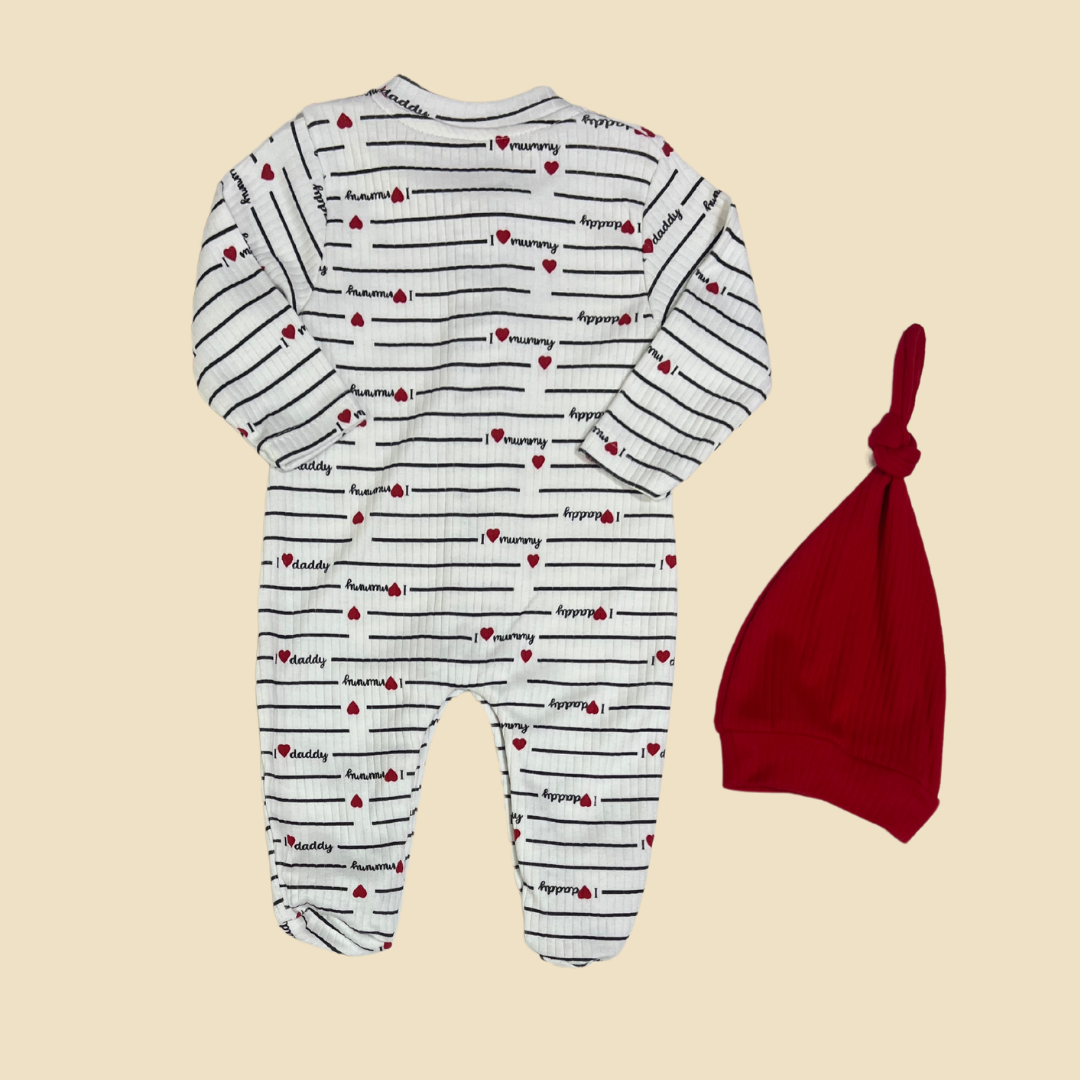I love Mommy/Daddy Overall