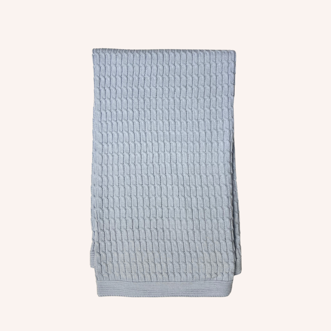 Braided Knit Blanket