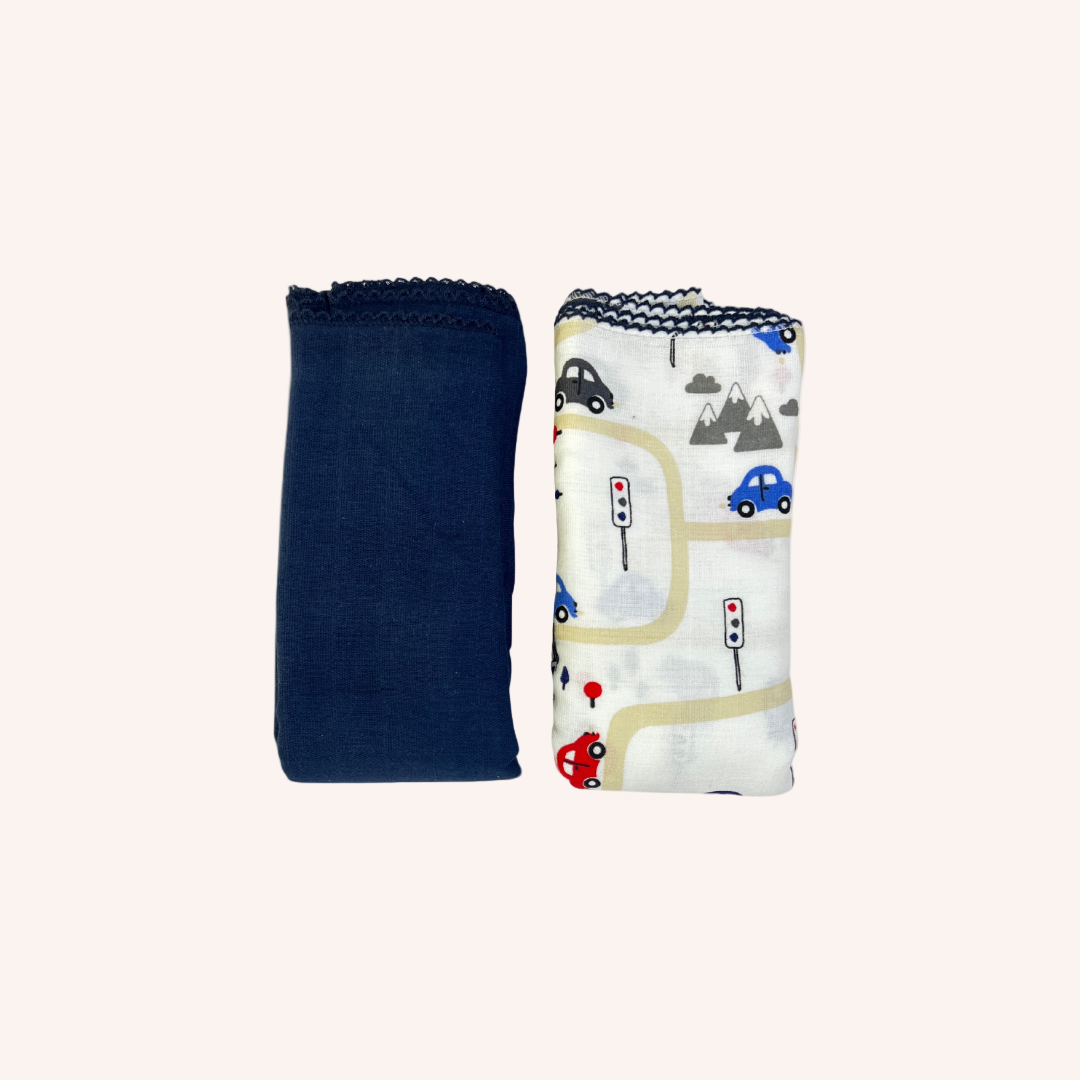 2 Pack Cotton Blankets