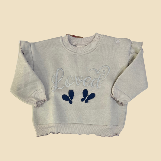Loved Butterfly Sweashirt