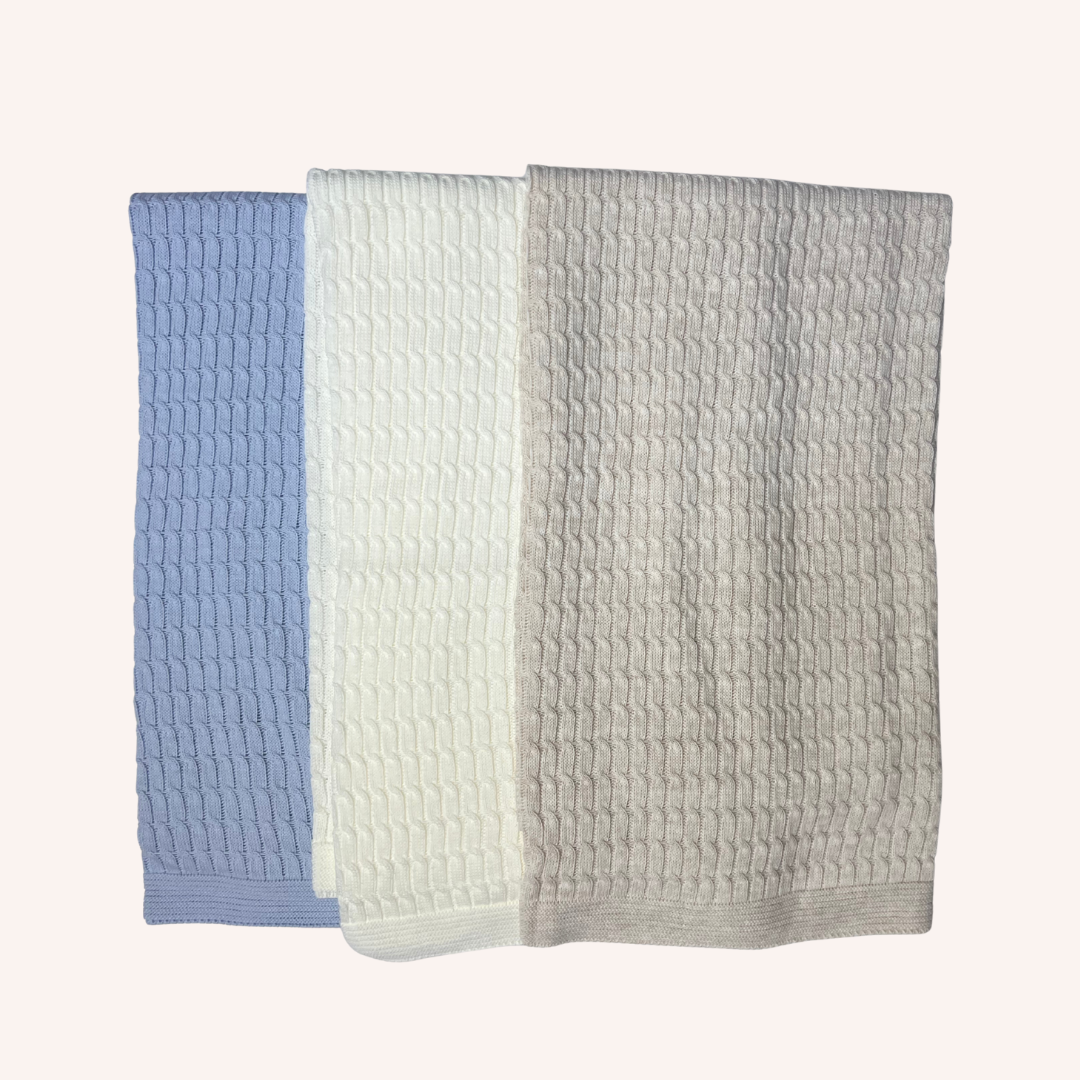 Braided Knit Blanket
