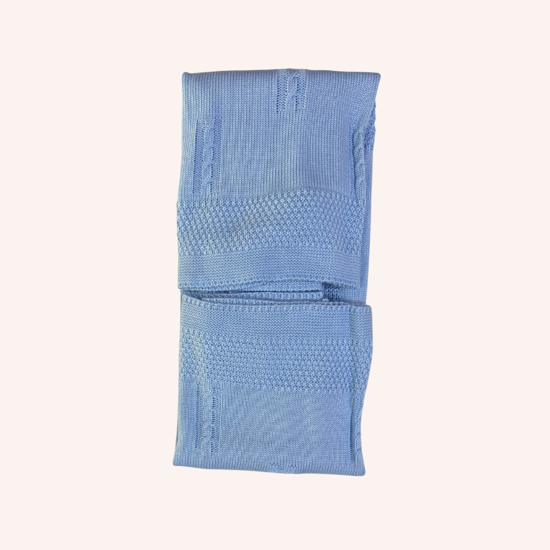 Knit Blue Blankets