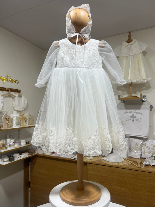 Elegant Lace & Tulle Gown