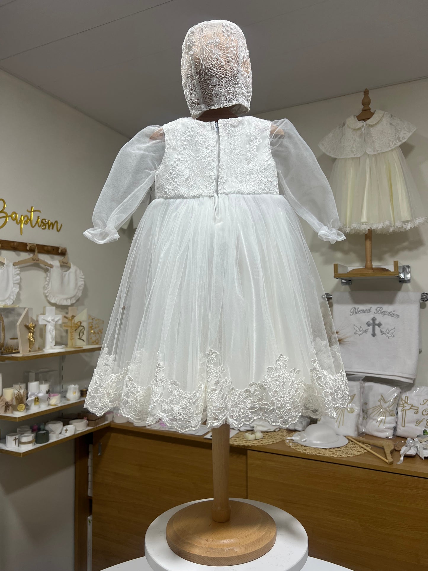 Elegant Lace & Tulle Gown