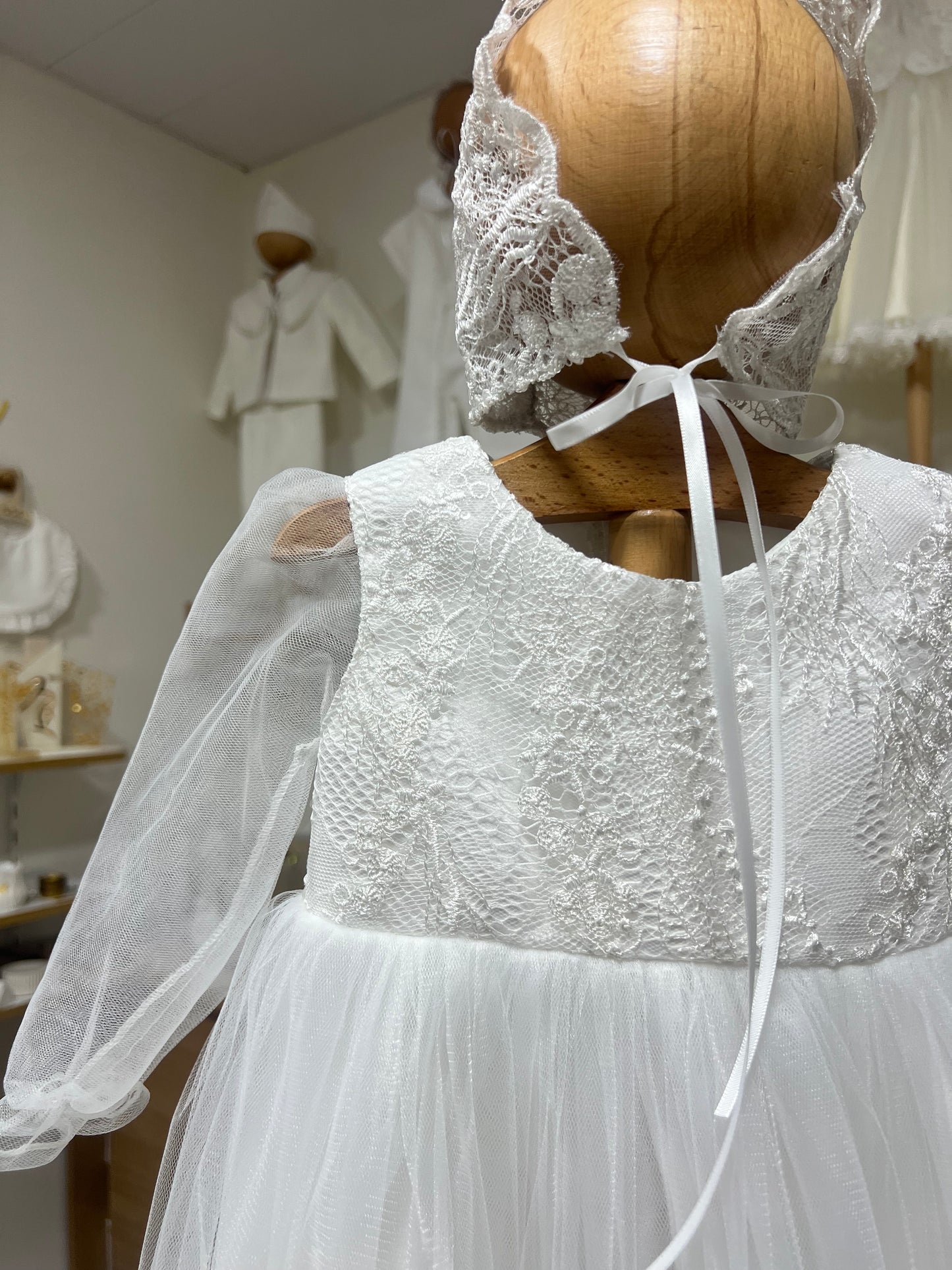 Elegant Lace & Tulle Gown