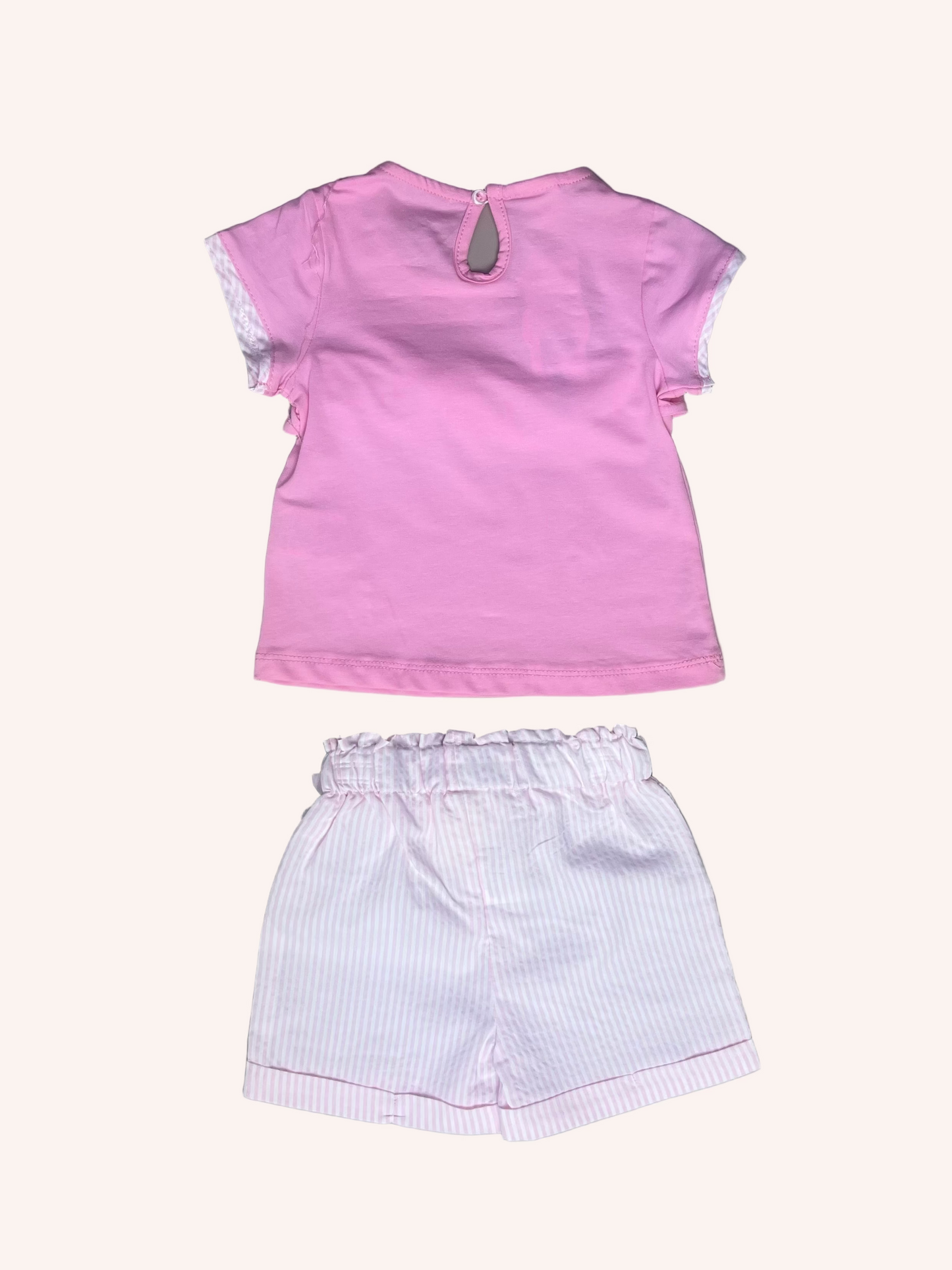 Pink Stripped Set