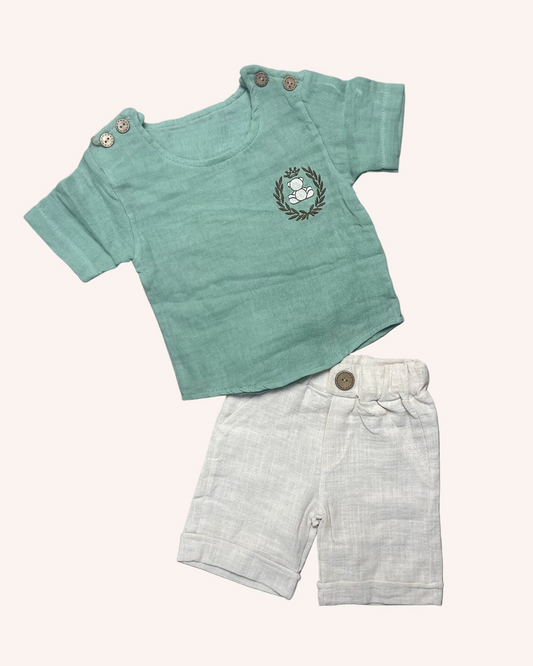 Linen Green Set