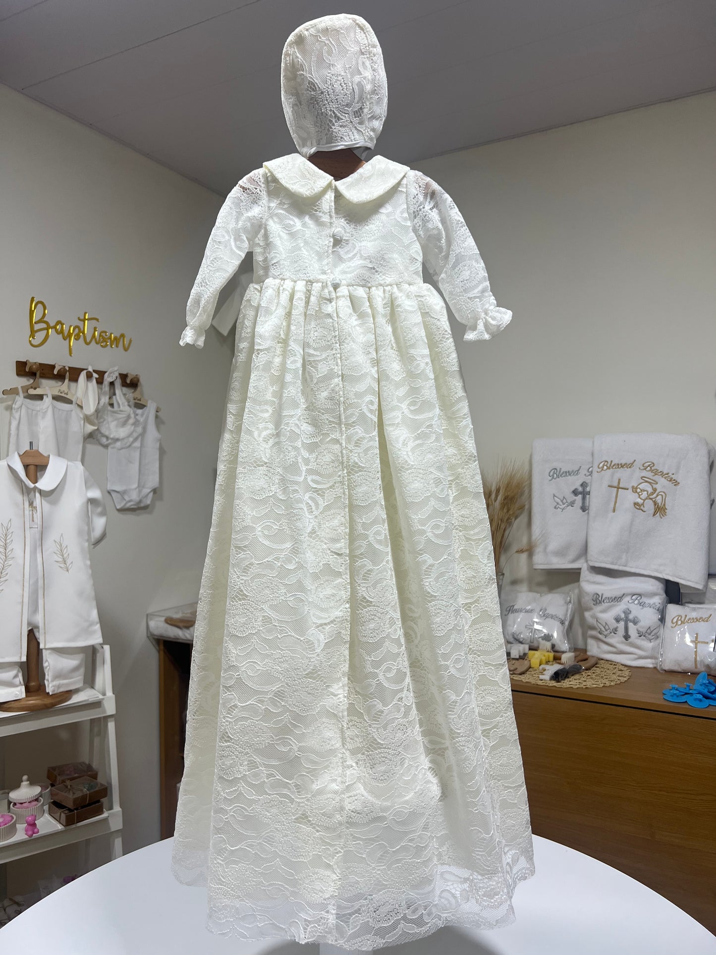 Bow Extra Long Gown