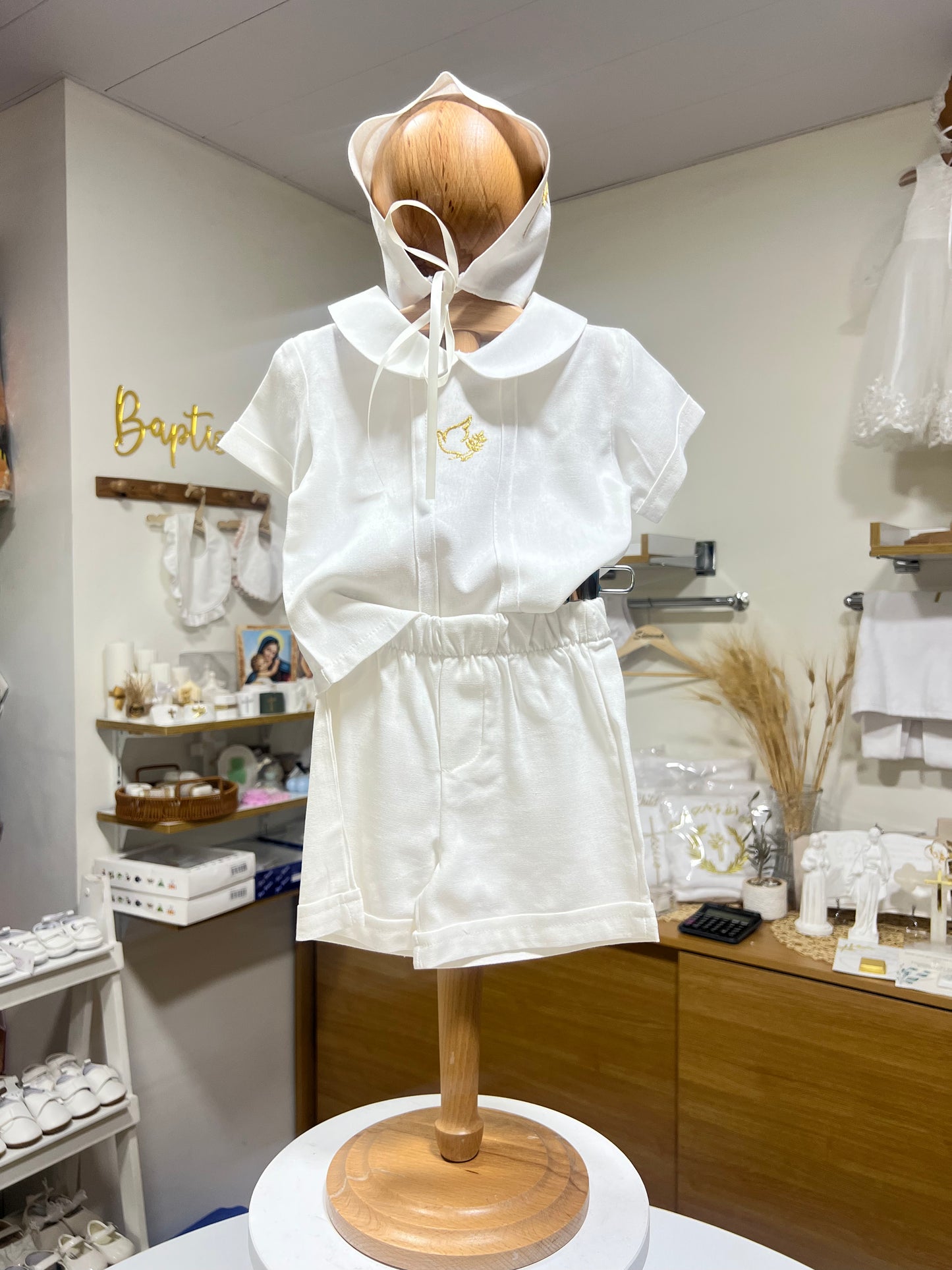 Linen Wheat Design Set