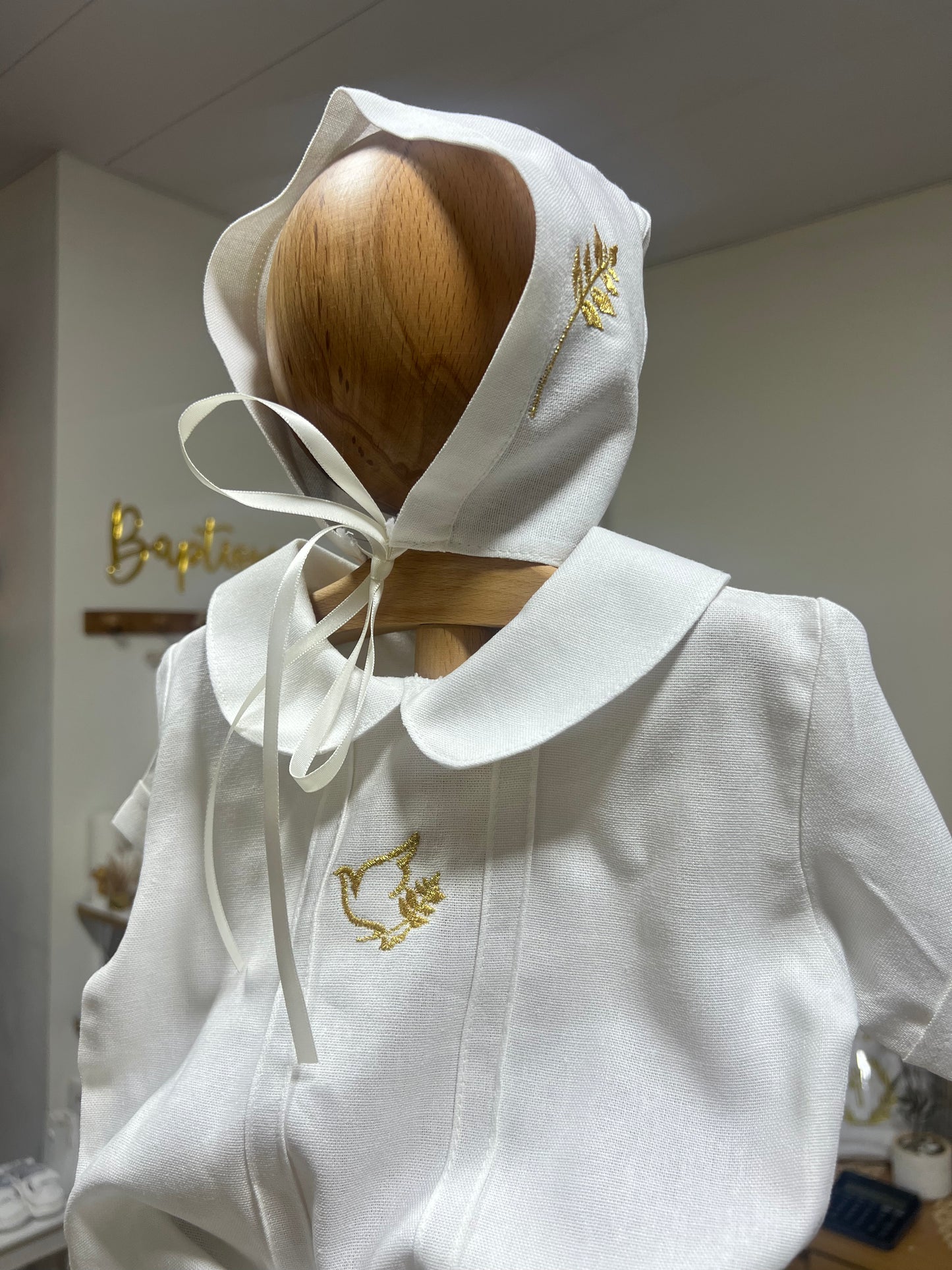 Linen Wheat Design Set