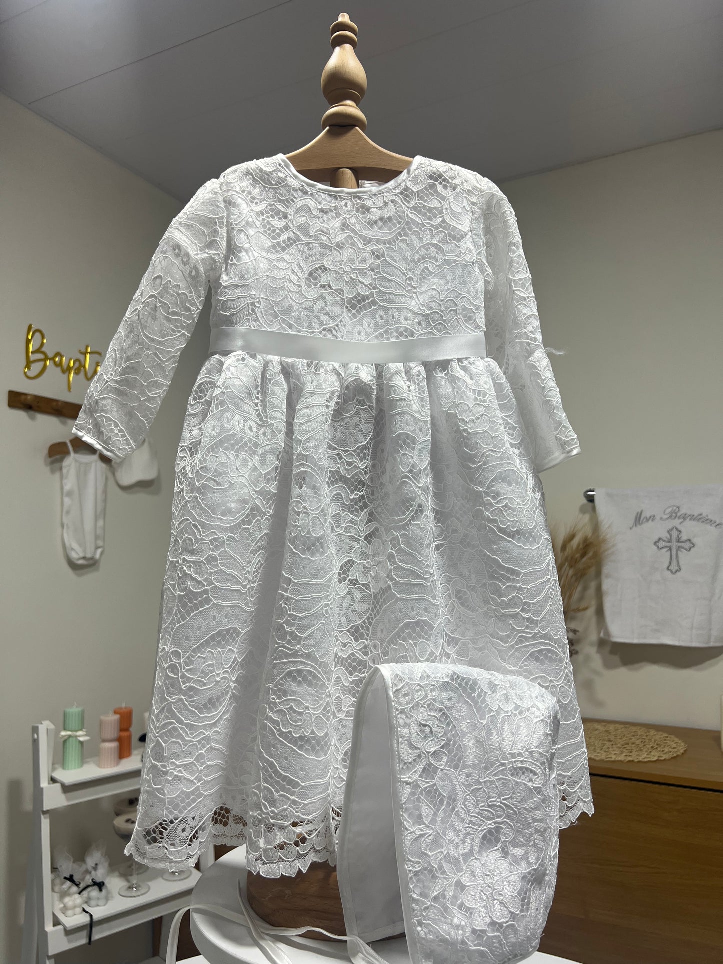 Long Sleeve Dentelle Dress