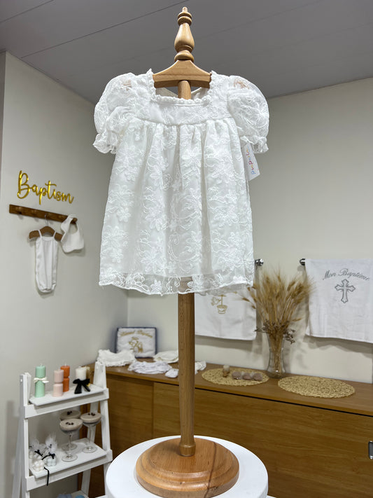 Puffed Sleeves Dress