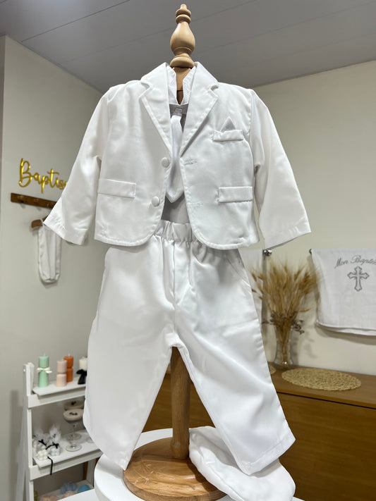 Full White Suit