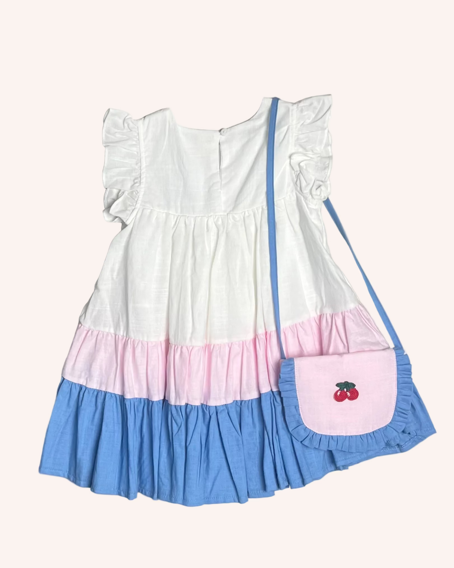 Cherries Ruffle Dress