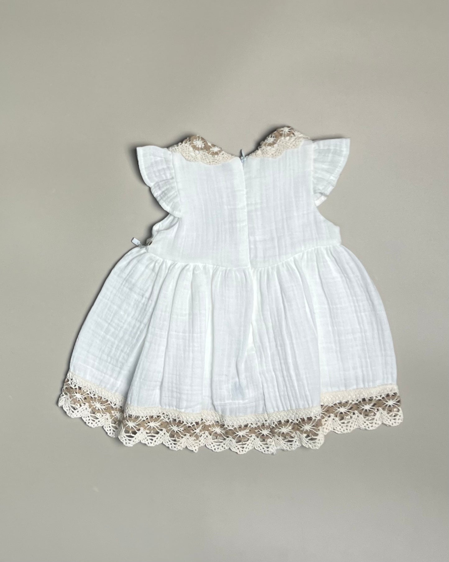 White Linen Dress