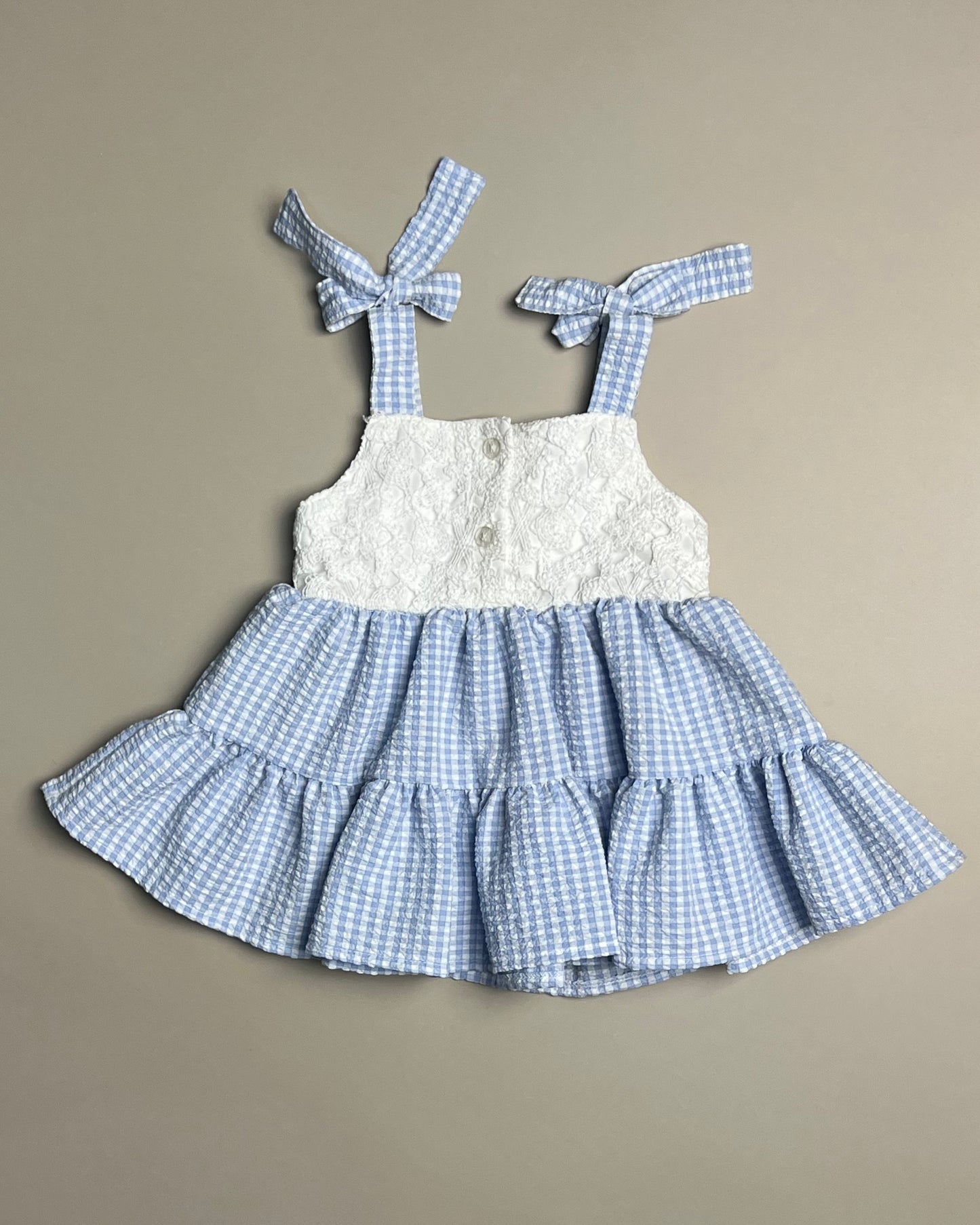 Blue Caro Dress
