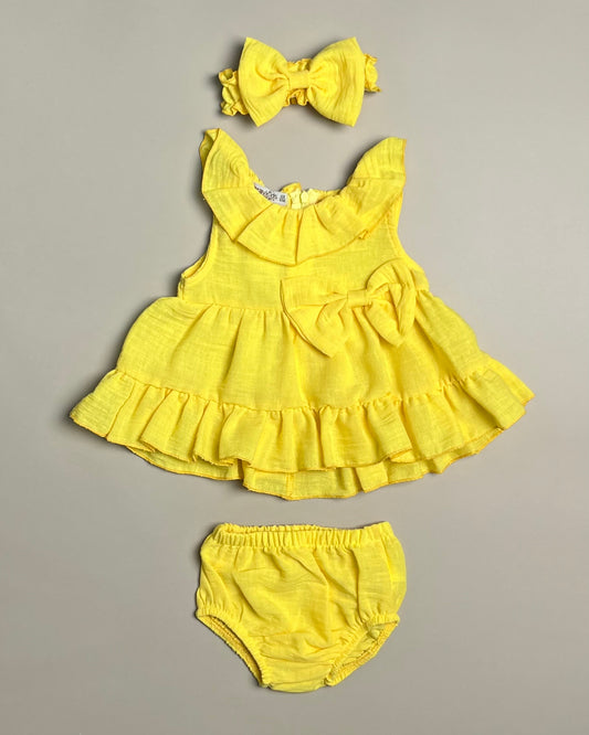 Flutter Collar Dress