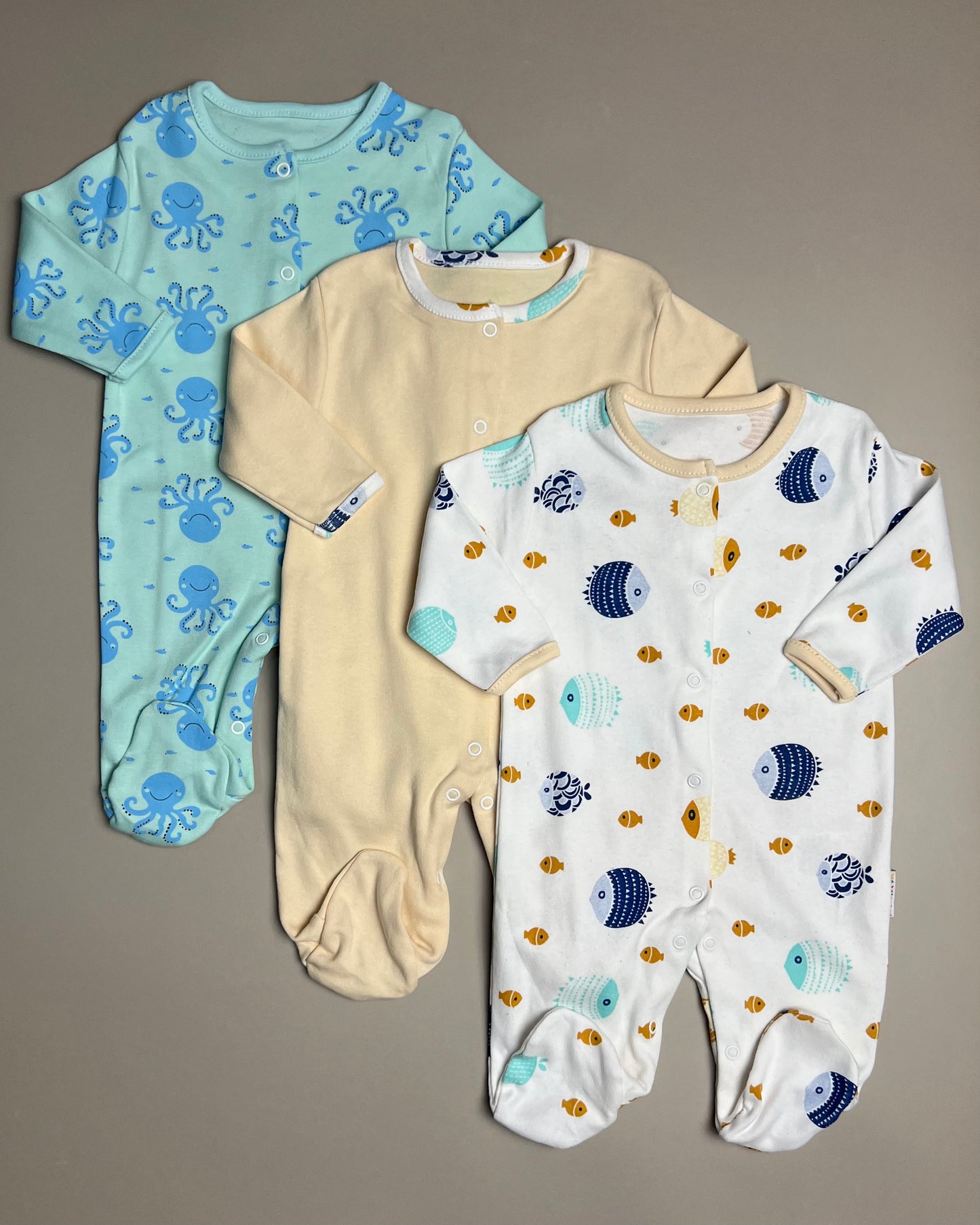 Fish 3-Pack Overalls